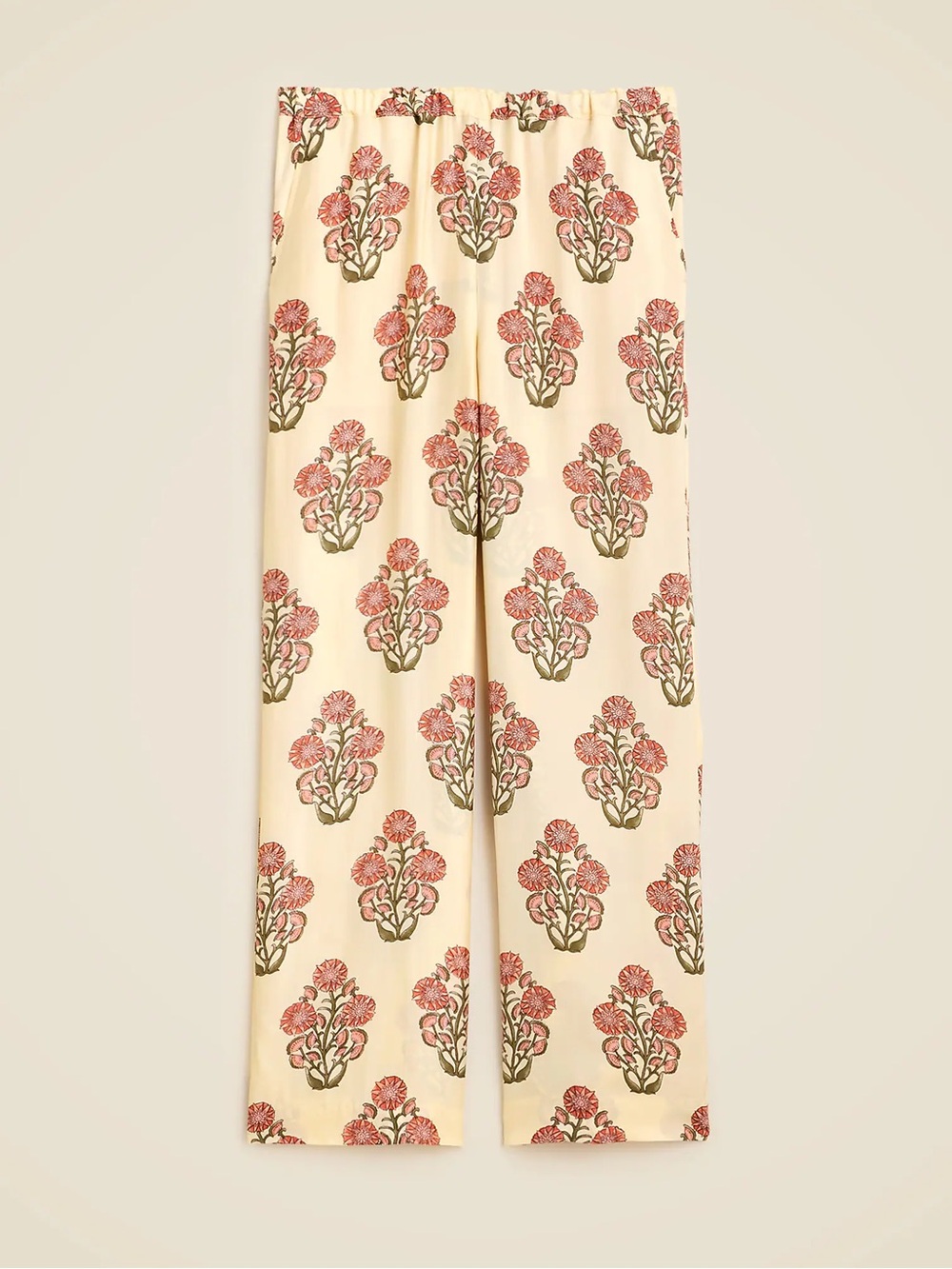 J. Crew - Cropped Stratus Pant in Block Print